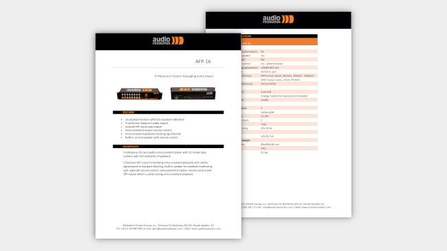 AFP-16-datasheet